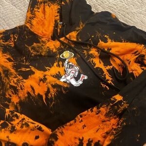 Tie die hoodie